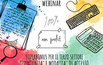 Superbonus 110% per Onlus-Odv-Aps - ripianificazione del webinar